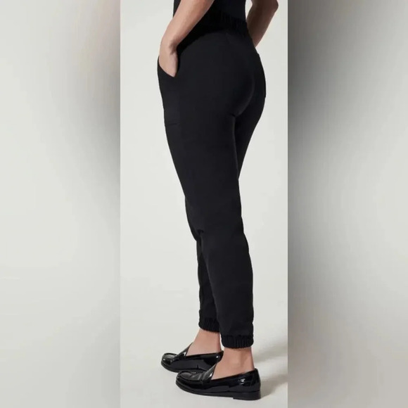 SPANX The Perfect Pant Jogger Black Size Small - Picture 2 of 6